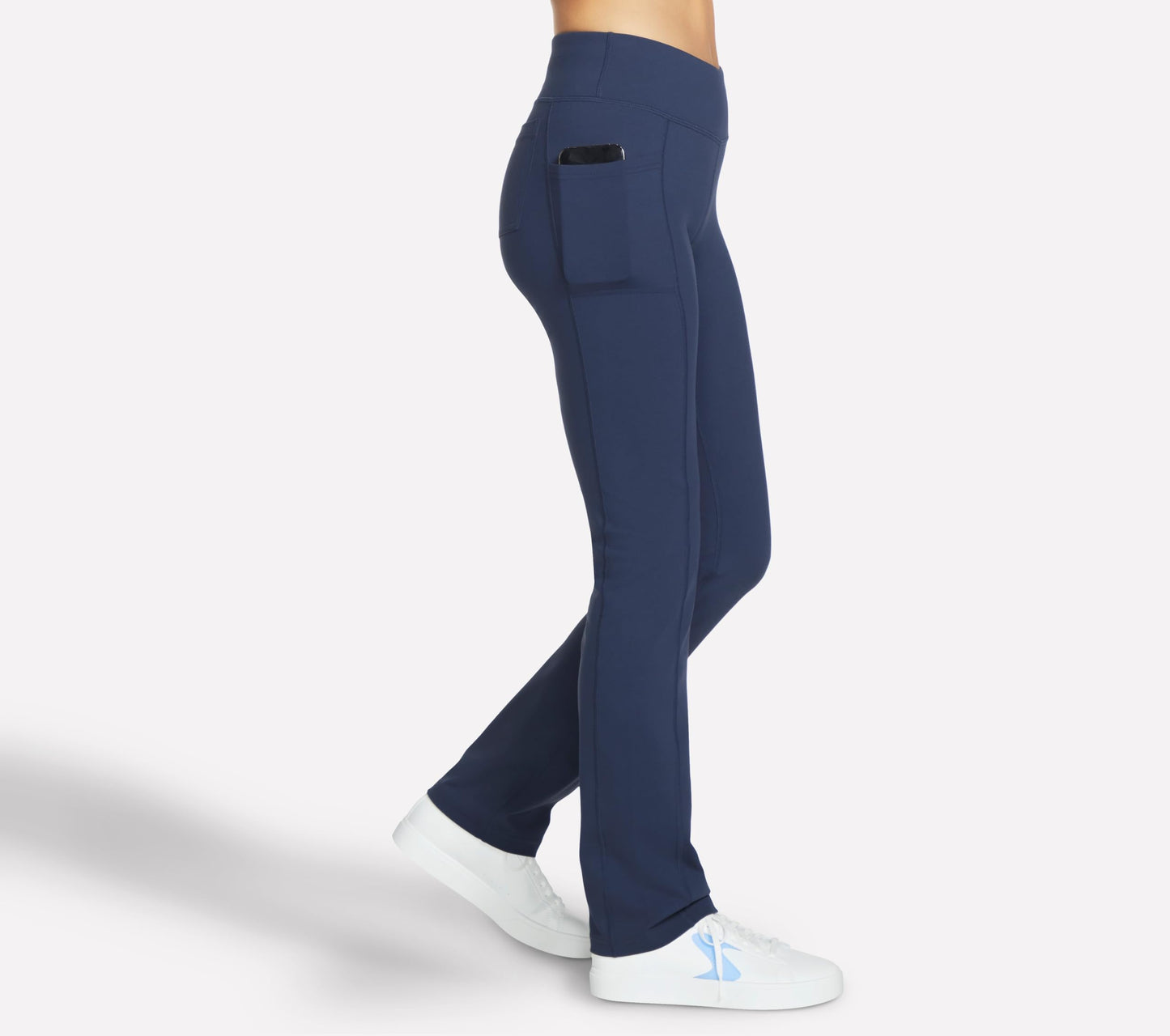 Skechers Women’s Go Walk OG Mid Rise Pant, Navy, X-Small