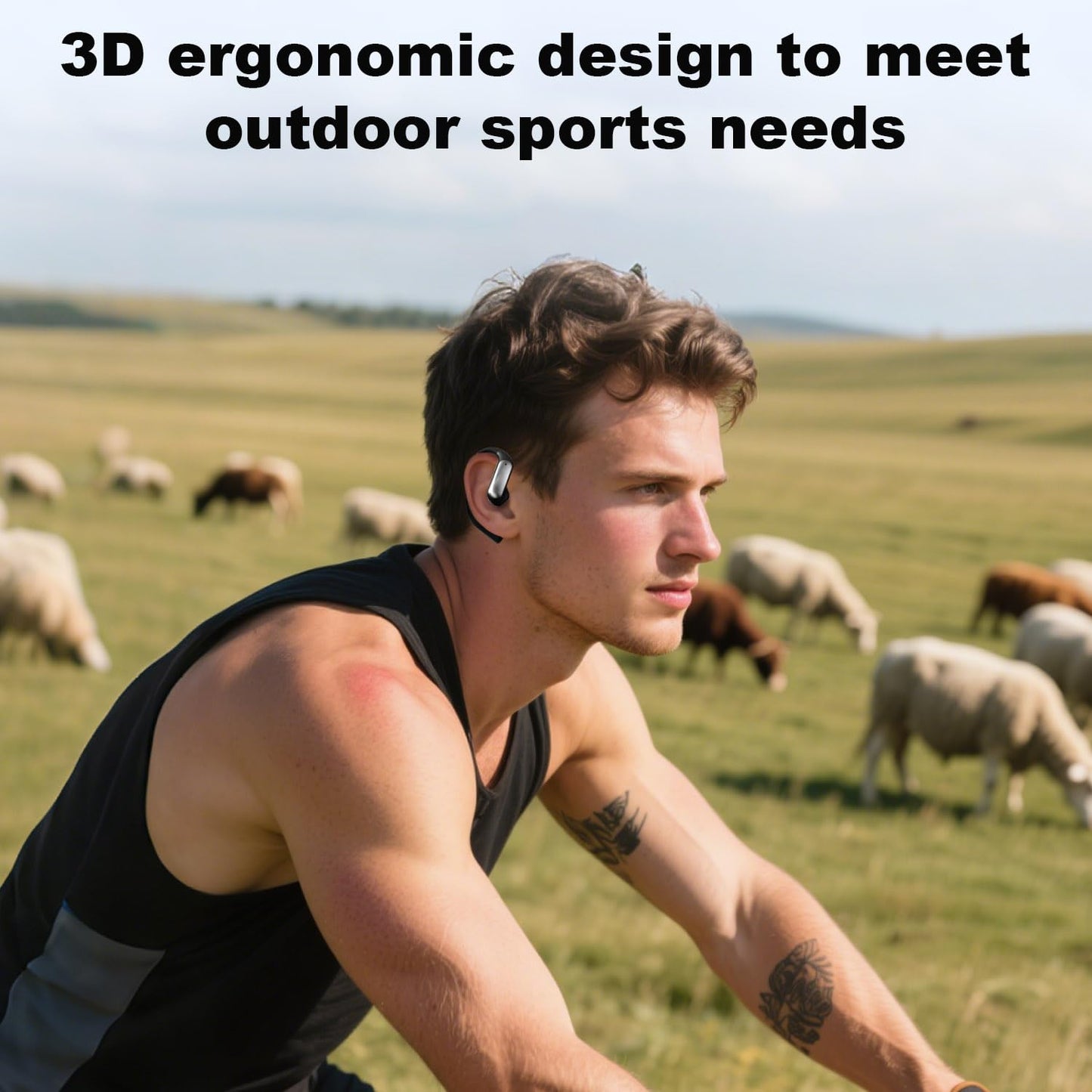 Keppesring 2025 AI-Powered Translation Earbuds, 3-in-1 Translator Earbuds Real Time with 3 Translation Modes with APP, Low Latency Translating Device for Travel/Business/Leaning, Deep Black